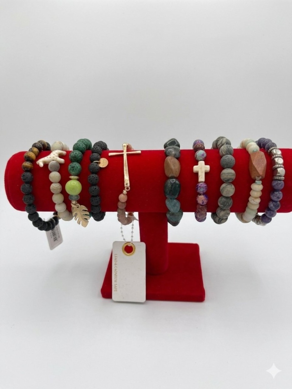 10 Semi Precious Gemstone Stretch Bracelets